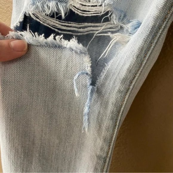 One Teaspoon Shabbies Drawstring Boyfriend Jeans - medium - Hustler Blue - Picture 13 of 14